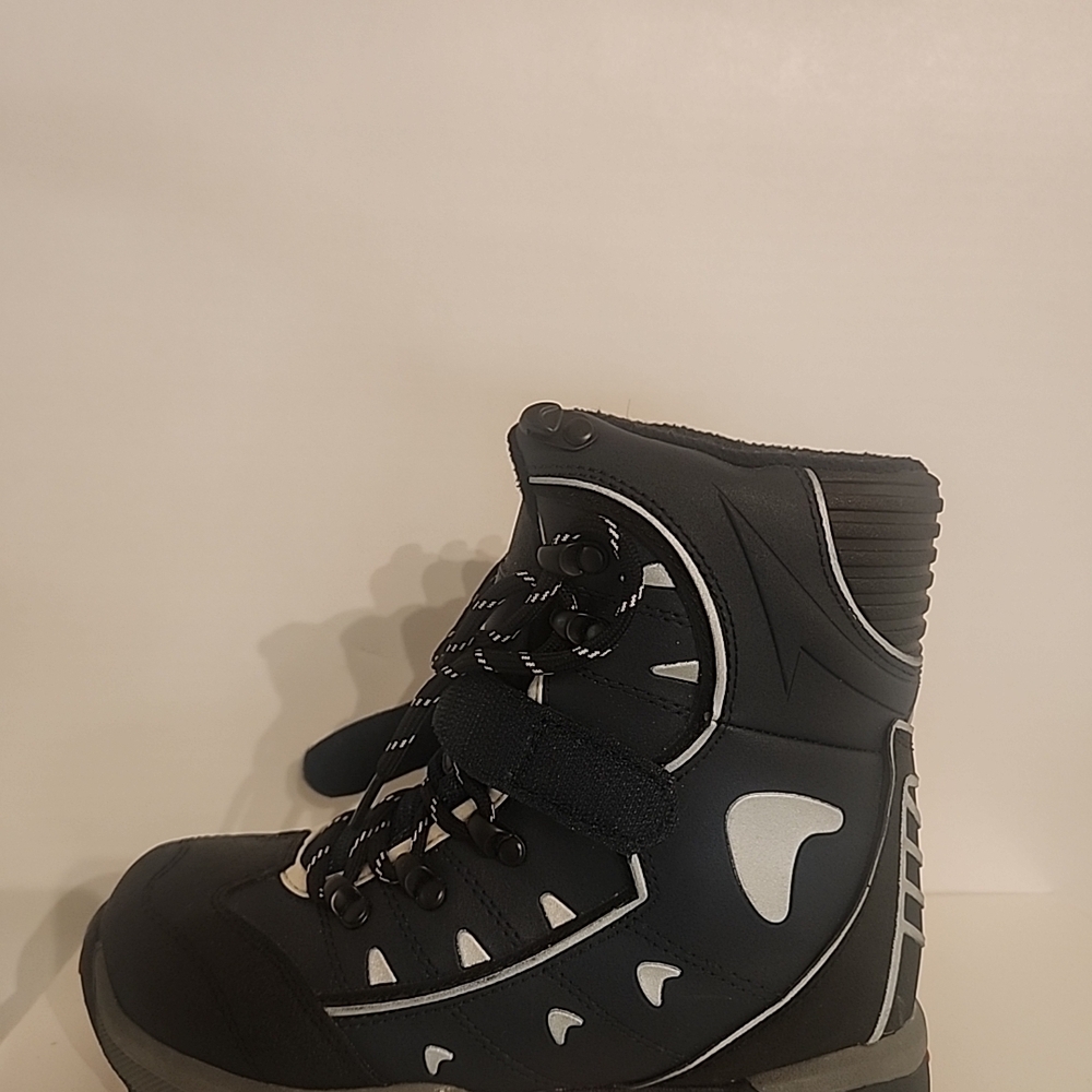 Thrasher Black and White Kids Boots